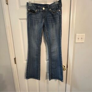 Seven7 Bootcut Jeans – Size 10 – Medium Wash Stretch Denim